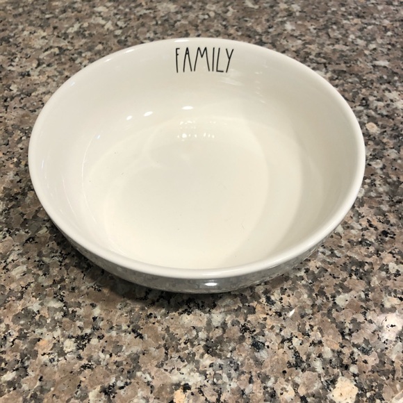 2/$25 RAE DUNN “Family” Pasta/Vegetable Serving Bowl - Picture 1 of 5
